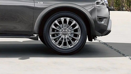 2023 Nissan Armada wheel and tire | Empire Nissan of Hillside in Hillside NJ