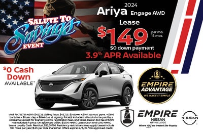 2024 Nissan Ariya Engage AWD