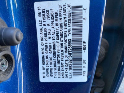 2015 Honda Civic LX