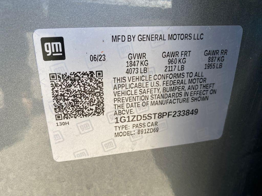 2023 Chevrolet Malibu FWD 1LT