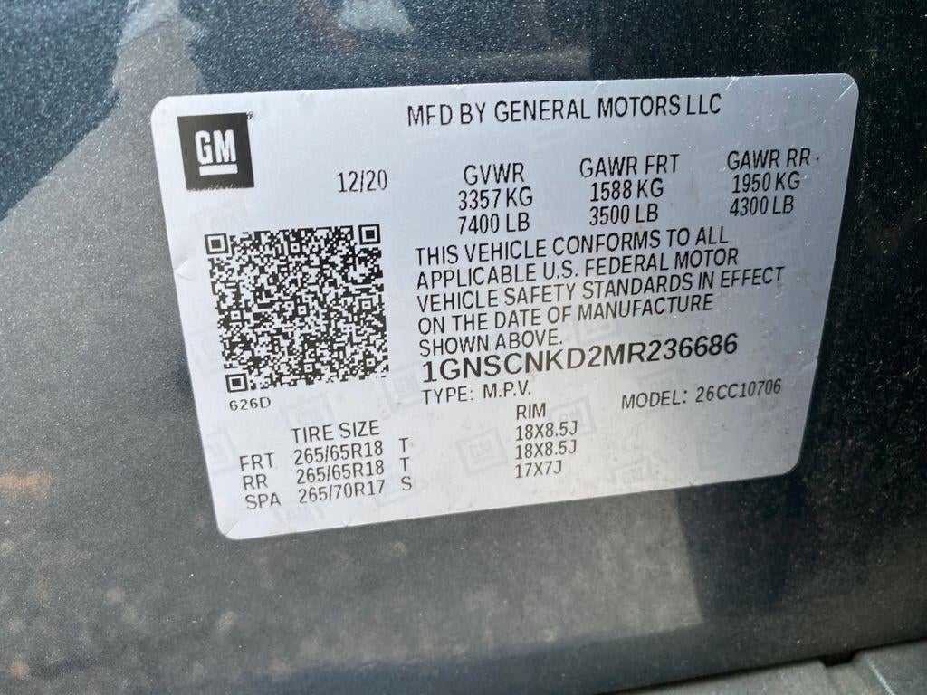 2021 Chevrolet Tahoe 2WD LT