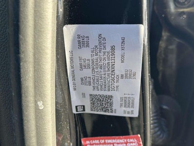2022 GMC Canyon 4WD Crew Cab Short Box Elevation