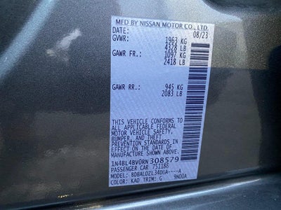 2024 Nissan Altima S FWD