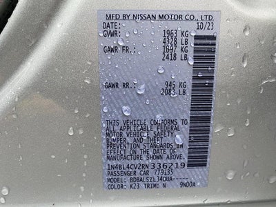 2024 Nissan Altima SR FWD