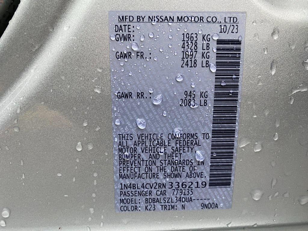 2024 Nissan Altima SR FWD