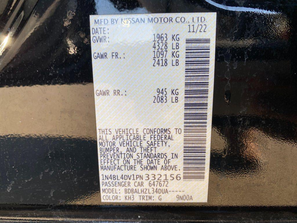 2023 Nissan Altima SV FWD