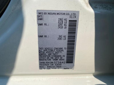 2024 Nissan Altima SV FWD