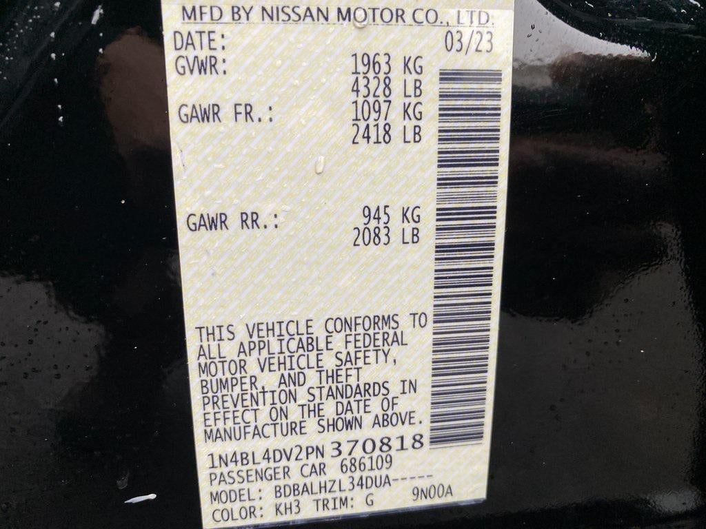 2023 Nissan Altima SV FWD