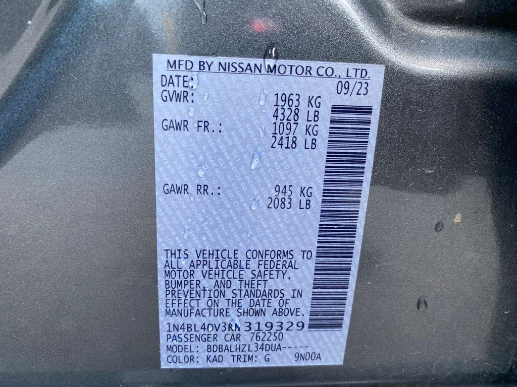 2024 Nissan Altima SV FWD