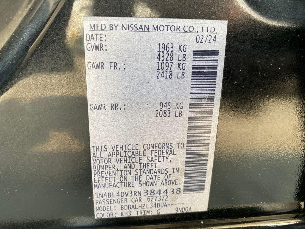 2024 Nissan Altima SV FWD