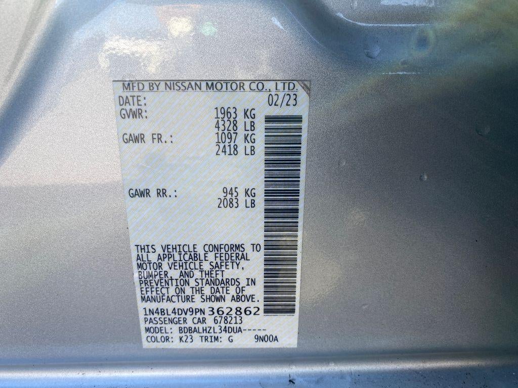 2023 Nissan Altima SV FWD