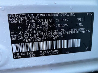 2023 Toyota RAV4 XLE