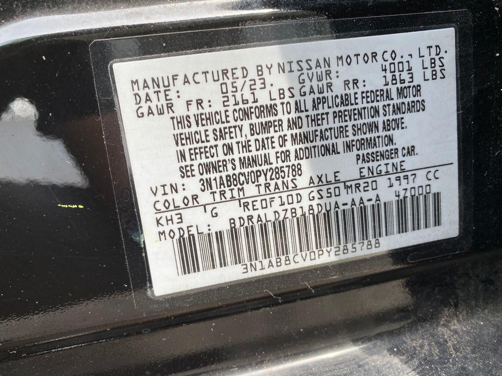 2023 Nissan Sentra SV Xtronic CVT