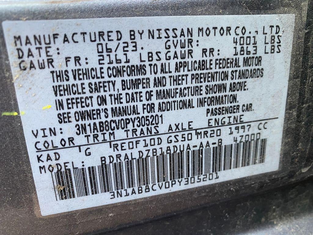 2023 Nissan Sentra SV Xtronic CVT