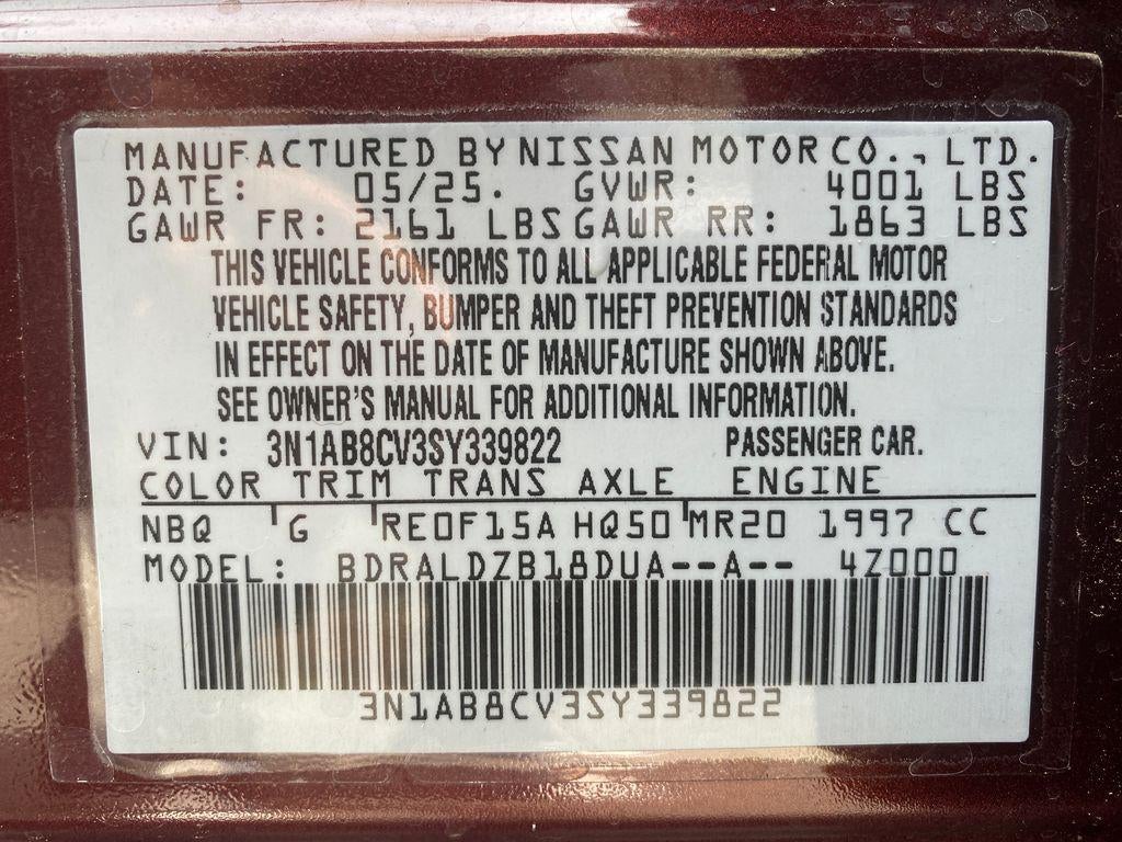 2025 Nissan Sentra SV