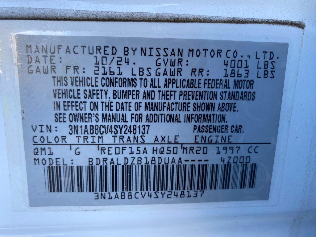 2025 Nissan Sentra SV