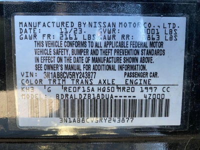 2024 Nissan Sentra SV Xtronic CVT