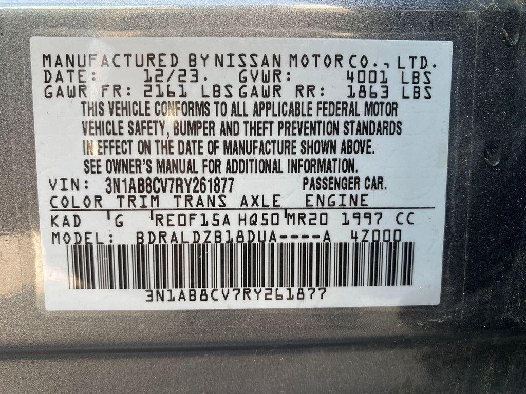 2024 Nissan Sentra SV Xtronic CVT