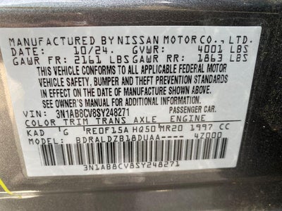 2025 Nissan Sentra SV