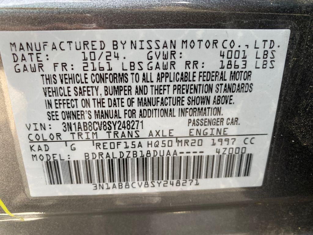 2025 Nissan Sentra SV