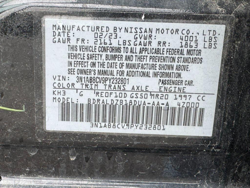 2023 Nissan Sentra SV Xtronic CVT