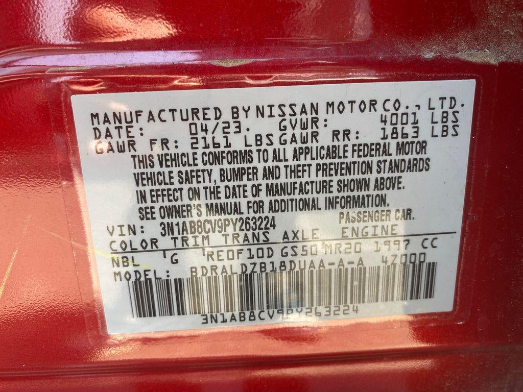2023 Nissan Sentra SV Xtronic CVT