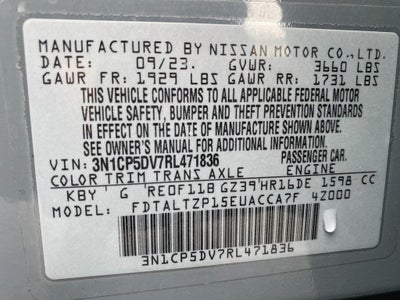 2024 Nissan Kicks SR Xtronic CVT