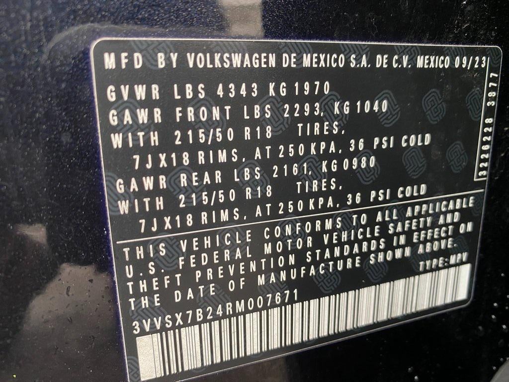 2024 Volkswagen Taos 1.5T SE