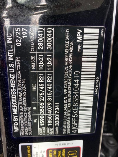 2025 Mercedes-Benz GLS 450 4MATIC®