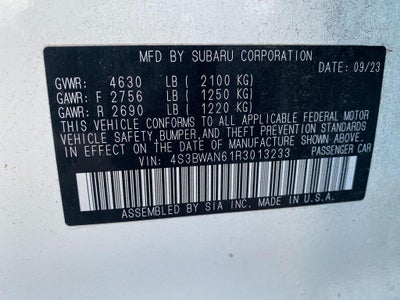 2024 Subaru Legacy Limited