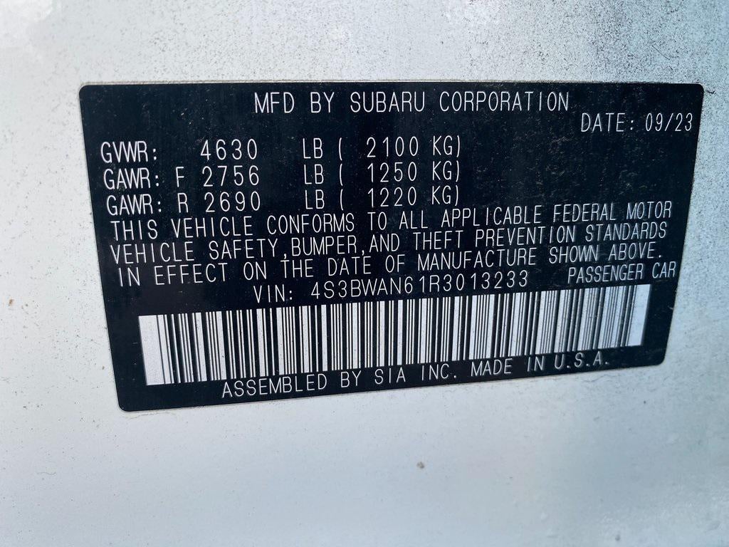 2024 Subaru Legacy Limited