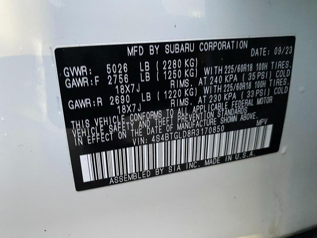 2024 Subaru Outback Onyx Edition XT