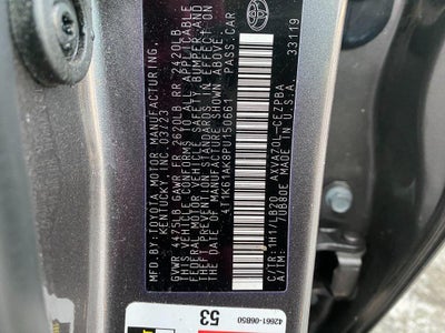 2023 Toyota Camry XSE