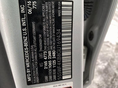 2016 Mercedes-Benz C 300 4MATIC®