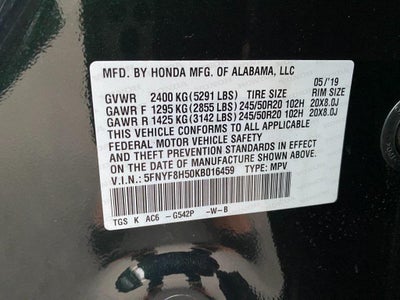 2019 Honda Passport EX-L