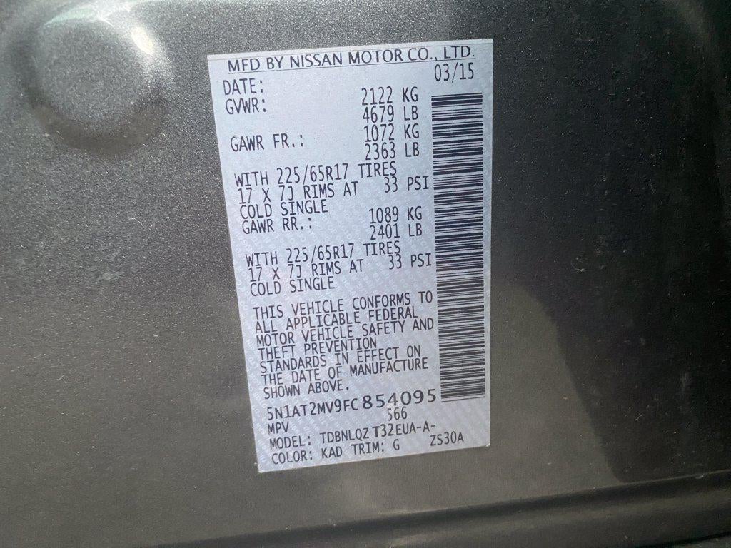 2015 Nissan Rogue SV
