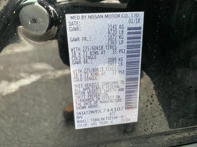 2018 Nissan Rogue SL