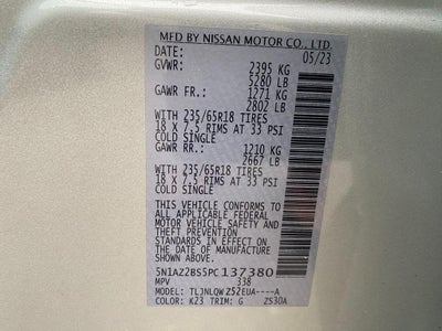 2023 Nissan Murano SV Intelligent AWD