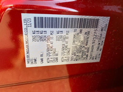 2023 Nissan Rogue SV FWD