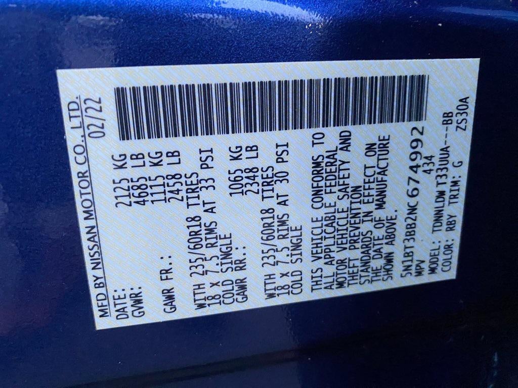 2022 Nissan Rogue SV