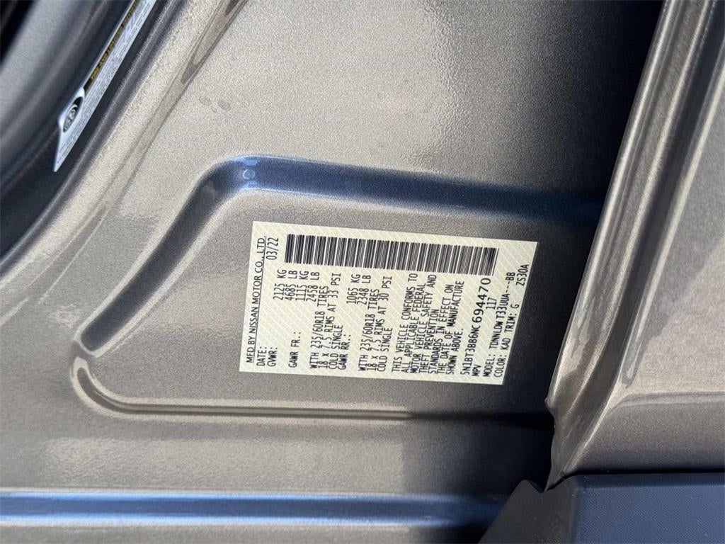 2022 Nissan Rogue SV Intelligent AWD