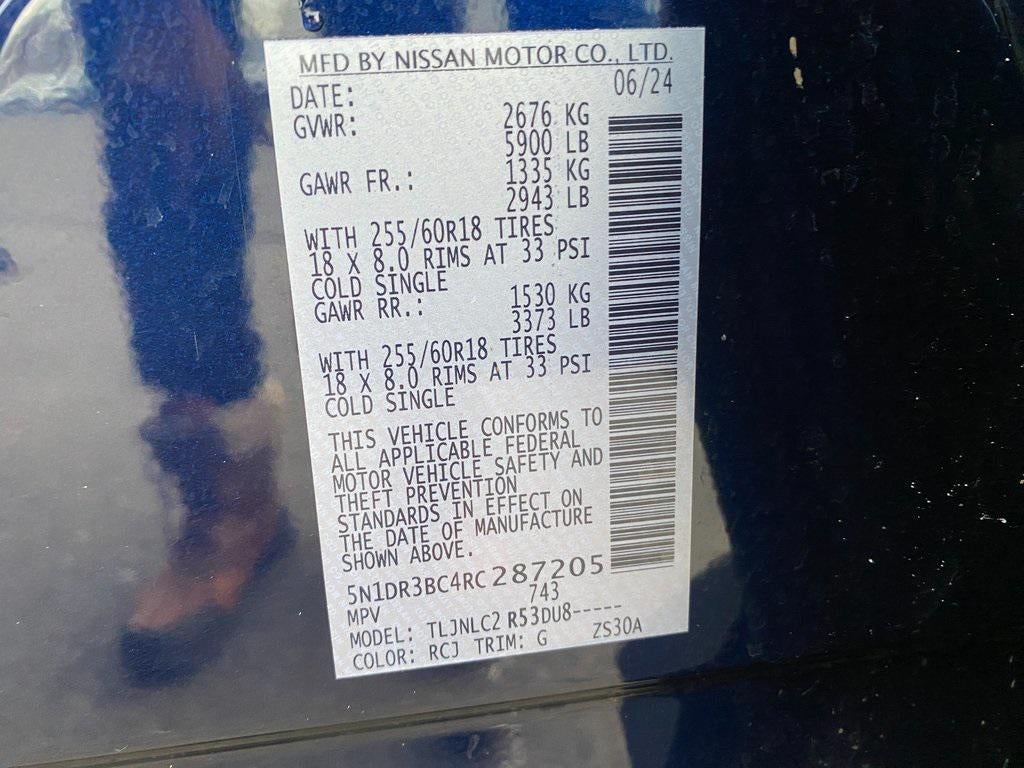 2024 Nissan Pathfinder SV 4WD