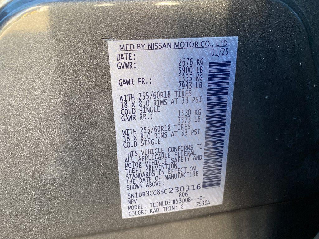 2025 Nissan Pathfinder SL 4WD