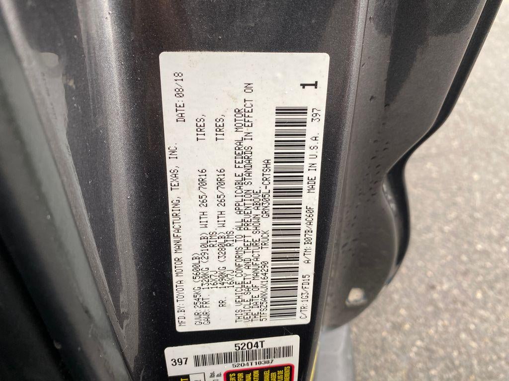 2018 Toyota Tacoma TRD Off Road