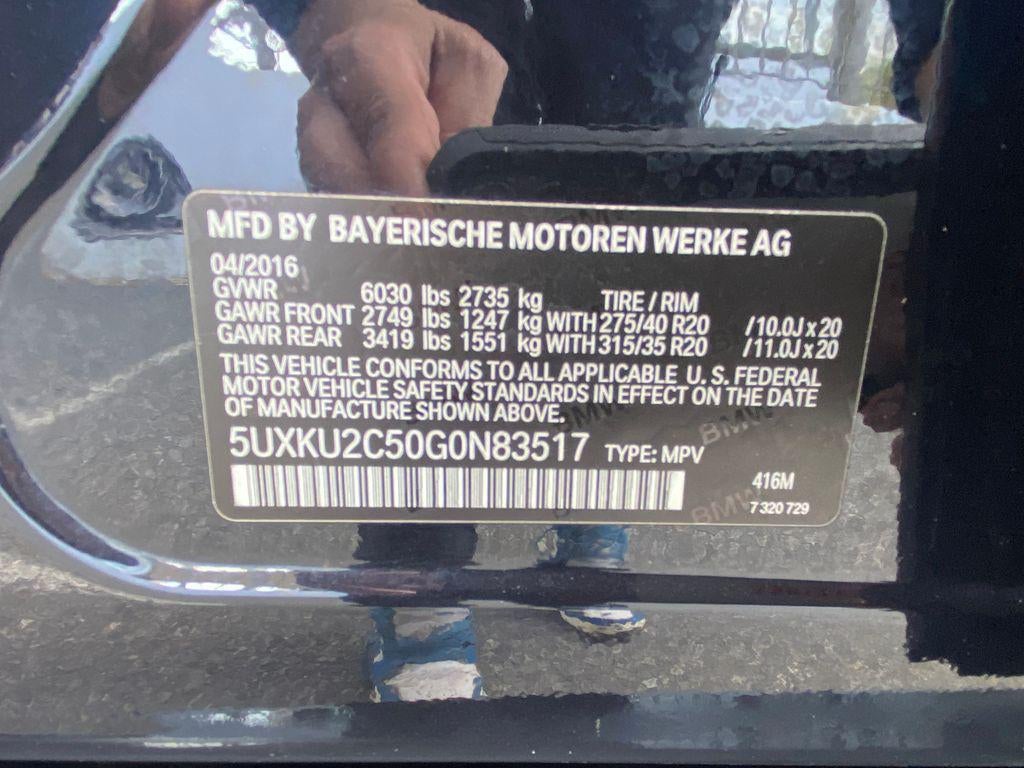 2016 BMW X6 xDrive35i