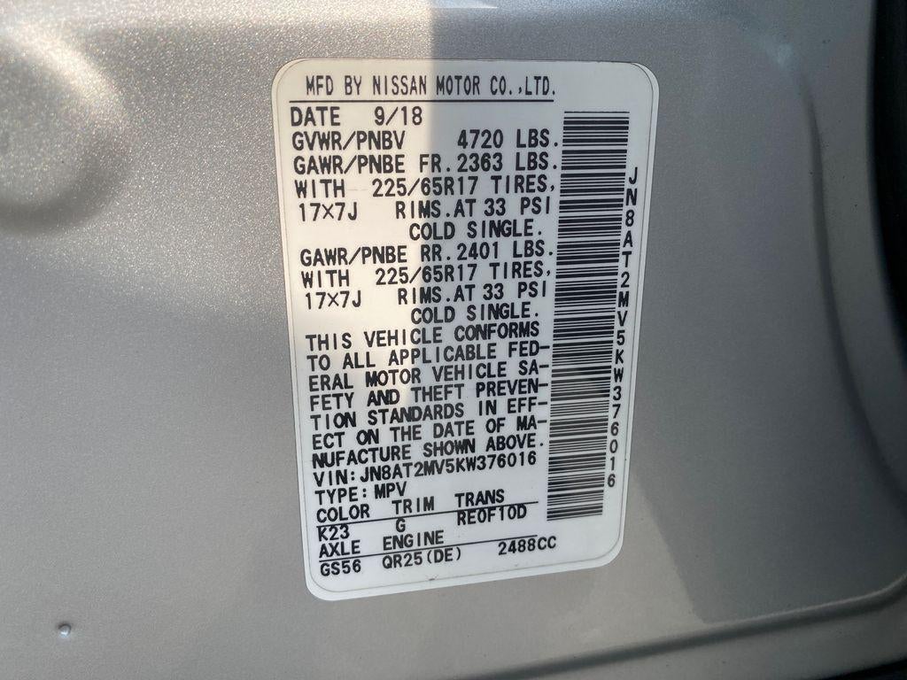 2019 Nissan Rogue SV