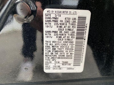 2019 Nissan Rogue SV