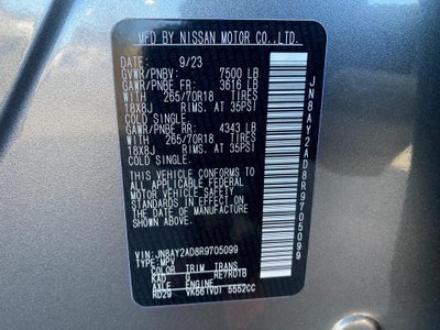 2024 Nissan Armada SV 4WD