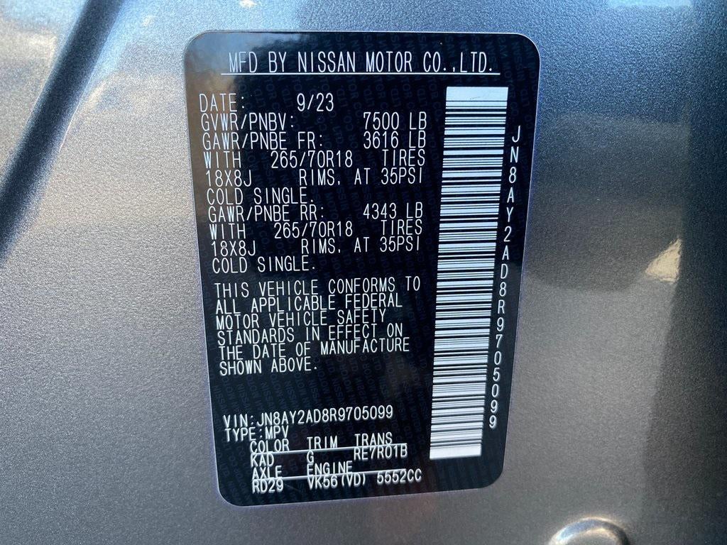 2024 Nissan Armada SV 4WD