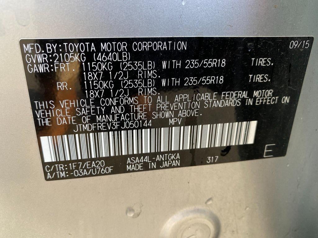 2015 Toyota RAV4 Limited